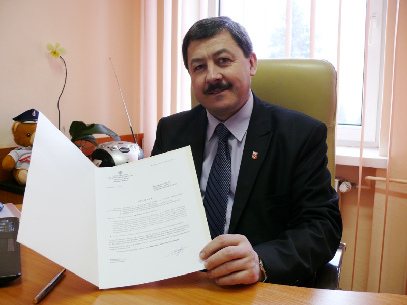 Wójt Gminy Niebylec Zbigniew Korab