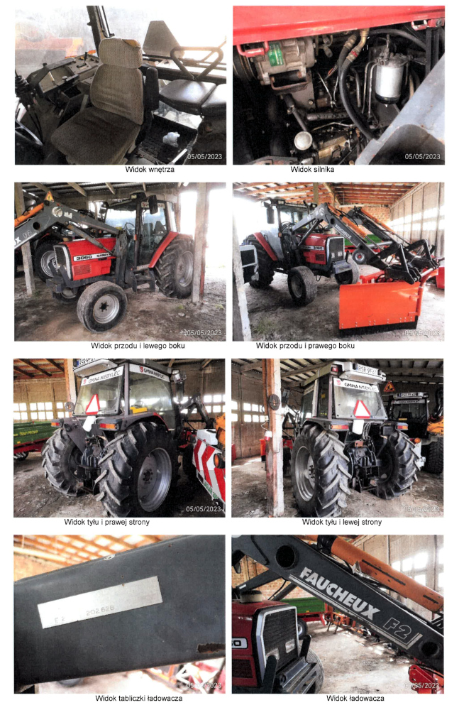 Zdjęcia ciągnika rolniczego